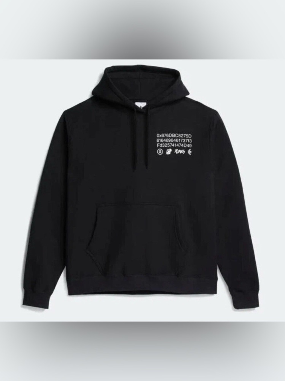Adidas Originals Into The Metaverse Hoodie Size Medium Men’s New With Tags